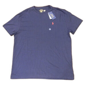 Polo Ralph Lauren Navy Shirt Men's Size Medium 175/96A NWT